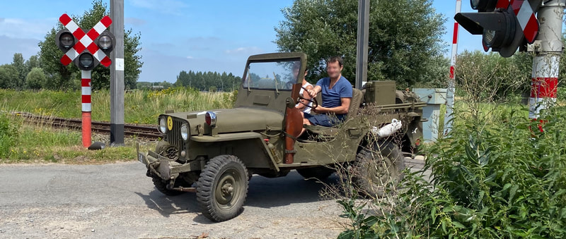 The warbird routes met willys jeep