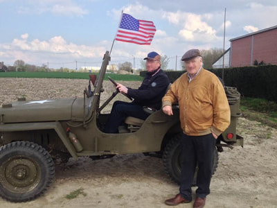The warbird routes met willys jeep